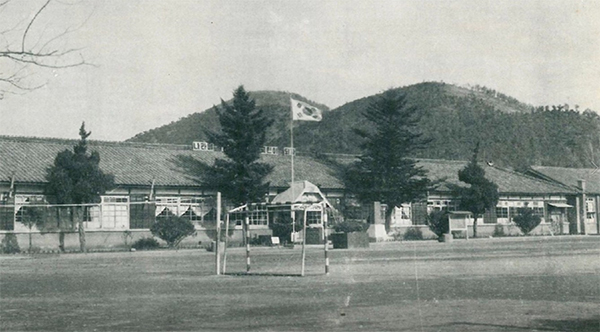 1950년대 용성초등학교 전경